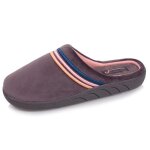 Isotoner chaussons lgers et confortables faciles  enfiler gris fille