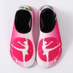 Chaussons de plonge - chaussures aquatiques femme - schage rapide - rose