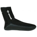 Chaussons de plonge - sirocco - open 3mm - noir - adulte - sports nautiques