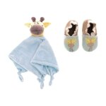 Chaussons - robeez - coffret garcon - cuir - vert - confort optimal