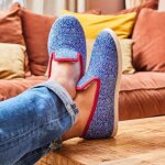 Chaussons sprinkles bleu mixte