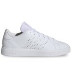 Chaussures - adidas - advantage base 2. 0 - femme - cuir - blanc - plat