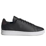Chaussures adidas advantage pour homme - noir - talon plat - lacets