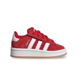 Chaussures adidas campus 00s cf el i pour bébé et petit enfant - rouge - cuir Chaussures adidas campus 00s cf el i pour bébé et petit enfant - rouge - cuir