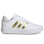 Chaussures adidas court platform pour femme - blanc - talon plat - lacets Chaussures adidas court platform pour femme - blanc - talon plat - lacets