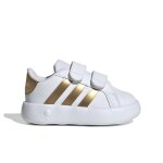 Chaussures adidas grand court 2. 0 cf i pour bb et petit enfant - blanc - scratch