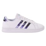 Basket - ball - adidas - grand court blanc - femme / adulte