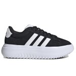 Chaussures adidas grand court platform suede pour femme noir Chaussures adidas grand court platform suede pour femme noir