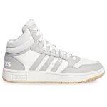 Chaussures - adidas - hoops 3. 0 mid w - femme - blanc - synthétique - lacets Chaussures - adidas - hoops 3. 0 mid w - femme - blanc - synthétique - lacets