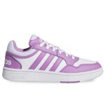 Chaussures - adidas - hoops 3. 0 w - femme - blanc - lacets - plat