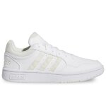 Chaussures - adidas - hoops 3. 0 w - femme - blanc - lacets - plat