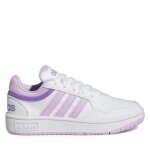 Chaussures adidas hoops blanc - femme / adulte - synthétique - lacets Chaussures adidas hoops blanc - femme / adulte - synthétique - lacets
