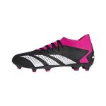 Chaussures de football - adidas - predator accuracy3 fg - rose - noir - blanc Chaussures de football - adidas - predator accuracy3 fg - rose - noir - blanc