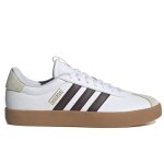 Chaussures adidas vl court 3. 0 - homme - blanc - lacets - plat - synthtique