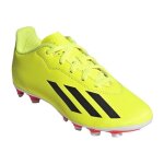 Chaussures de football - adidas - x crazyfast club fxg - jaune - mouls - respirant