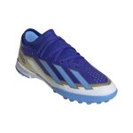 Chaussures de football adidas x crazyfast league messi jr tf pour enfant - blanc