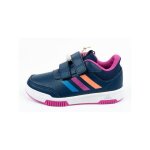 Chaussures de basket - ball adidas tensaur bleu marine rose - mixte / enfant