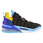 Chaussures de basket - ball nike lebron xviii dynasty minneapolis lakers - bleu noir jaune