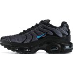 Chaussures de basket nike air max plus tn - homme - noir et bleu - lacets - synthétique Chaussures de basket nike air max plus tn - homme - noir et bleu - lacets - synthétique
