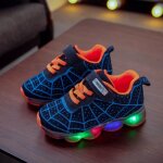 Chaussures de basket spider - man - vitata - confortables et respirantes - bleu - scratch - enfant - ...