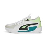 Chaussures de basket blanche / bleu homme puma 378051 - 01