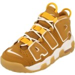 Chaussures de basketball nike air more uptempo gs - marron - jaune - dor� - enfant - mixte - indoor - ...