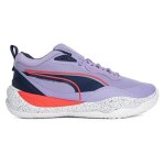 Chaussure de basketball puma playmaker pro splatter vivid viola violet - puma - taille :