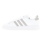 Chaussures basses cuir ou simili grand court 2. 0 - adidas - fille - blanc - lacets - enfant - plat Chaussures basses cuir ou simili grand court 2. 0 - adidas - fille - blanc - lacets - enfant - plat