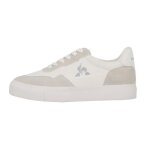 Chaussures basses cuir ou simili lcs ollie optical white - le coq sportif