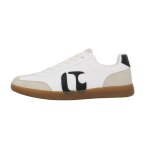 Chaussures basses cuir ou simili palma white - le temps des cerises