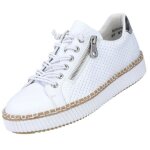 Chaussures basses rieker femme blanc