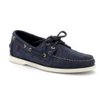 Chaussures bateaux docksides bleu pour homme - sebago - cuir - semelle caoutchouc antidérapante Chaussures bateaux docksides bleu pour homme - sebago - cuir - semelle caoutchouc antidérapante