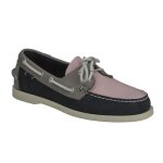 Chaussure bateau docksides sebago - marine / rose / gris - homme - cuir Chaussure bateau docksides sebago - marine / rose / gris - homme - cuir