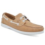 Chaussures bateau femme seajure noordhoek cuir nubuck camel