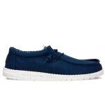 Chaussures bateau hey dude wally canvas pour homme bleu 40700 - 410 Chaussures bateau hey dude wally canvas pour homme bleu 40700 - 410