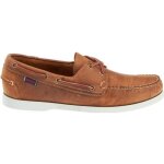 Chaussures bateaux sebago docksides tan homme - cuir - lacets carrés - cousues main Chaussures bateaux sebago docksides tan homme - cuir - lacets carrés - cousues main