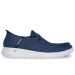 Chaussures bateau - skechers - go walk max - halcyon - bleu - Élastique - plat Chaussures bateau - skechers - go walk max - halcyon - bleu - Élastique - plat
