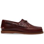 Chaussures bateau - timberland - classic boat 2 eye - femme - rouge - cuir Chaussures bateau - timberland - classic boat 2 eye - femme - rouge - cuir
