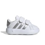 Chaussures b�b� - adidas - grand court 2. 0 cf i - synth�tique - blanc - scratch