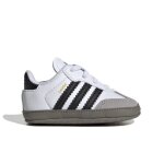 Adidas samba crib chaussures pour b�b� et petit enfant blanc ji2758