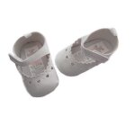 Chaussures bb fille - souple - cuir - blanc - crmonie - pointure 16 ou 18