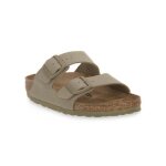 Chaussures birkenstock arizona faded kaki 1027697 - birkenstock - femme - synthtique - boucle de serrage ...