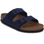 Chaussures - birkenstock - arizona - cuir - marron - bleu marine - homme - moyenne