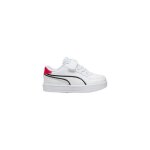 Chaussures blanche bebe - puma white - puma black - puma red - team aqua