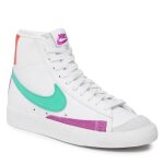 Chaussures blazer mid 77 nike - femme / adulte - cuir - blanc