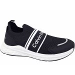 Chaussures calvin klein cut easyon sneaker noir - mixte / enfant