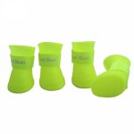 Chaussure pour chien bottes de pluie en caoutchouc marche chausson animaux de compagnie imperméable protection ... Chaussure pour chien bottes de pluie en caoutchouc marche chausson animaux de compagnie imperméable protection ...
