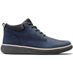 Chaussure chukka - timberland - a222f - cuir - bleu - lacets