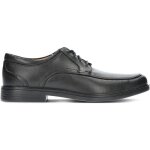 Chaussures clarks un aldric park m - homme - noir - cuir v�ritable - confortable et �l�gant