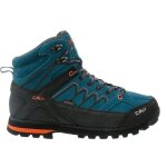 Chaussures cmp moon mid wp noirbleu - homme / adulte - randonn�e - multisport - montagne - respirant